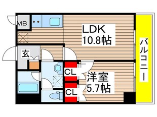 ＥＳＳＥ栄の物件間取画像